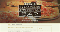 Desktop Screenshot of johnssteakhousegoodrich.com
